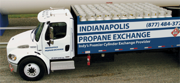 Atlanta Propane Exchange Truck